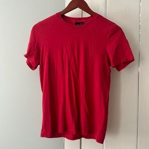 Frank and Oak Red Tee Sz XS/S